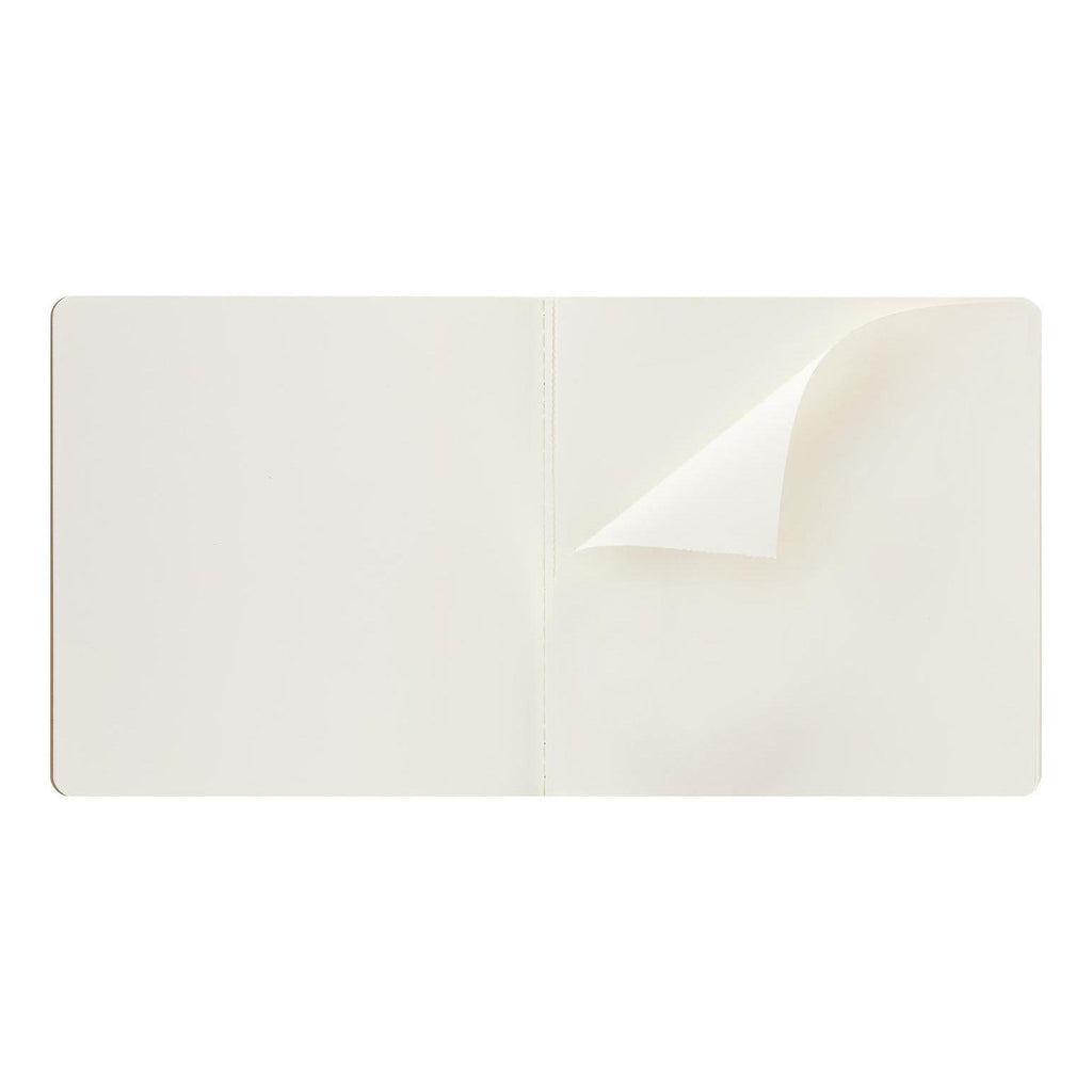 Carnet De Croquis Square 19X19 - Pages Blanches - Brun Kraft