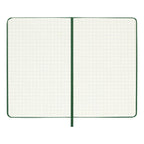 Carnet Classique Pocket 9X14 - Pages Quadrillées - Vert Myrte