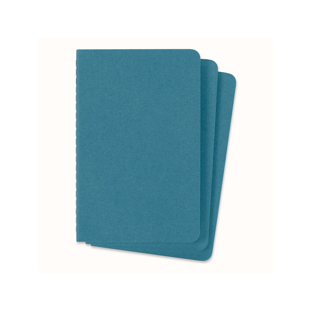 Notebook Pocket 9X14 - Blank Pages - Bright Blue