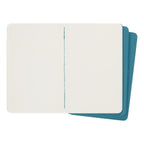 Notebook Pocket 9X14 - Blank Pages - Bright Blue