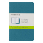 Notebook Pocket 9X14 - Blank Pages - Bright Blue
