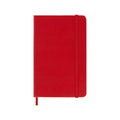 Carnet Classique Pocket 9X14 - Pages Lignées - Rouge Écarlate