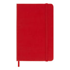 Carnet Classique Pocket 9X14 - Pages Lignées - Rouge Écarlate