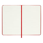 Carnet Classique Pocket 9X14 - Pages Lignées - Rouge Écarlate