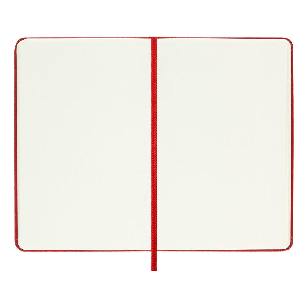Carnet Classique Pocket 9X14 - Pages Blanches - Rouge Écarlate