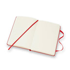 Carnet Classique Pocket 9X14 - Pages Blanches - Rouge Écarlate