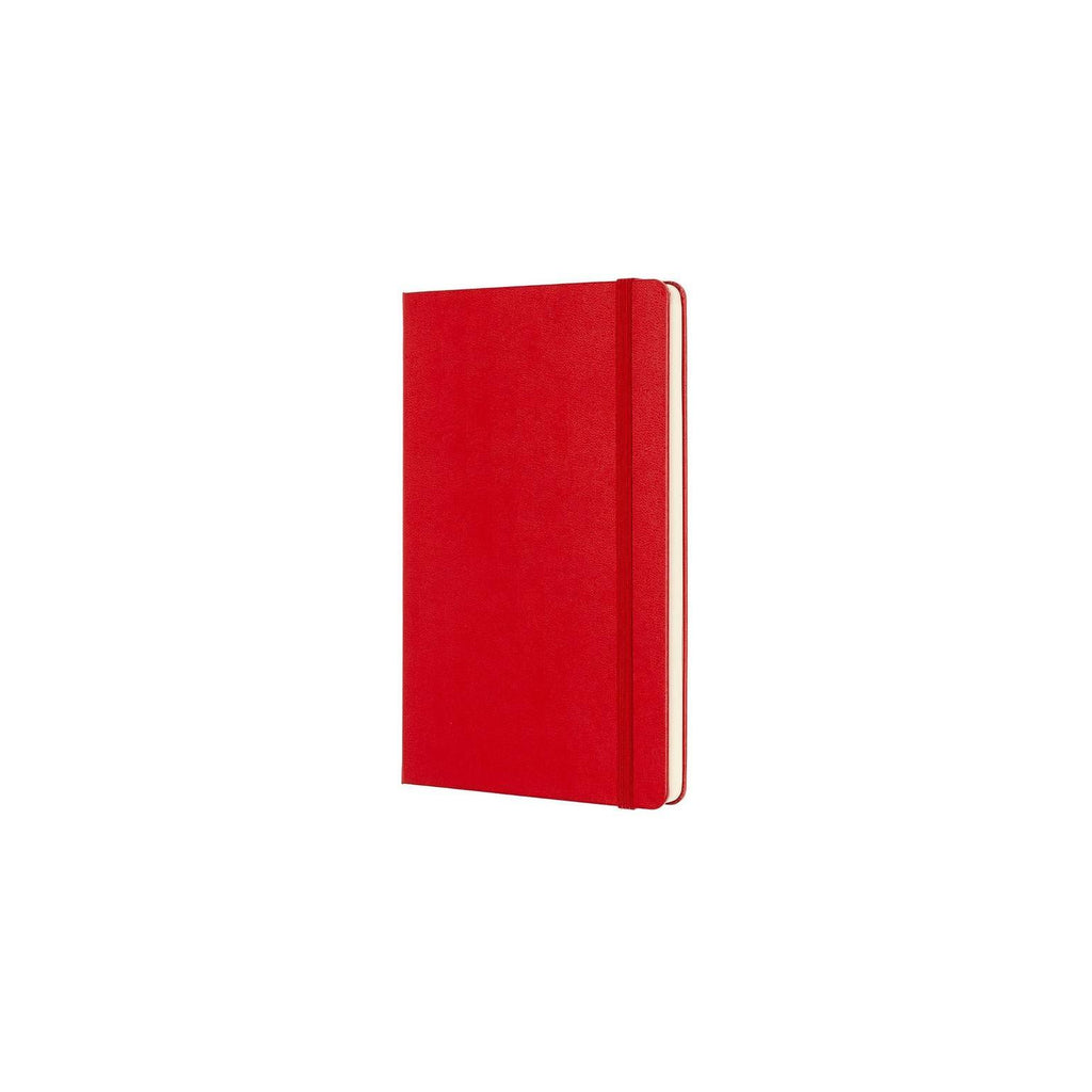 Classic Notebook Large 13x21 - Plain Pages - Scarlet Red