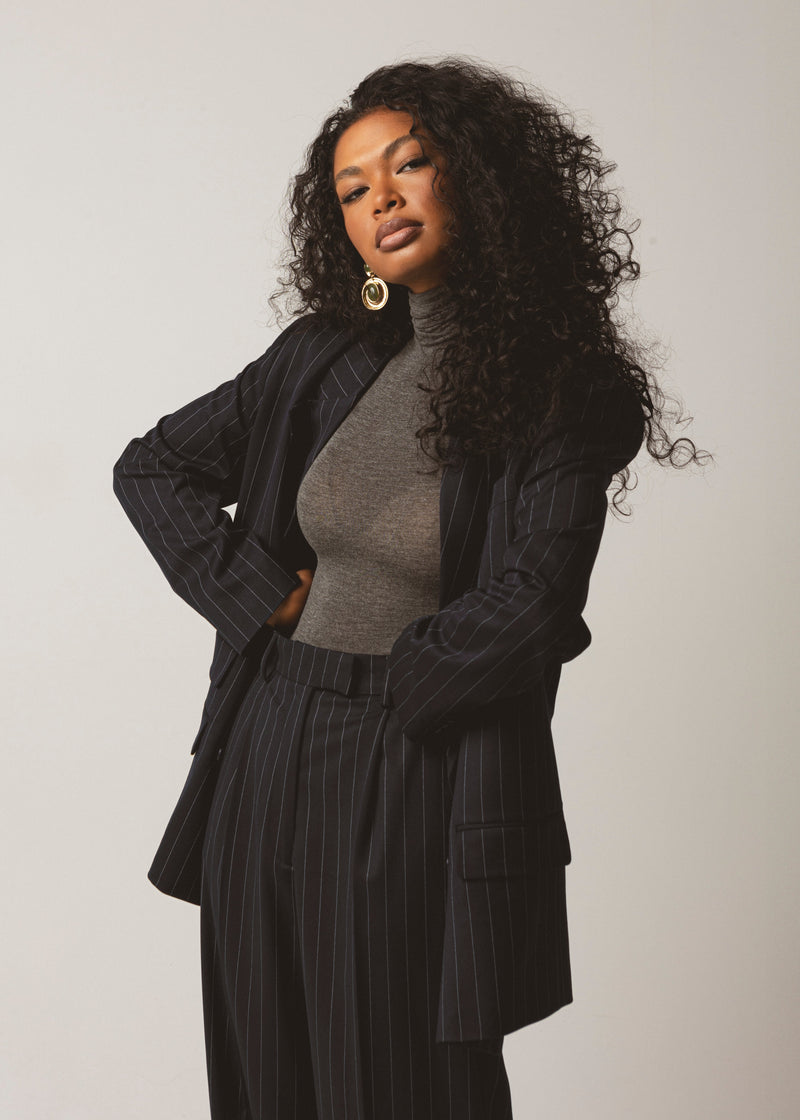 Body Belle Turtleneck - Grey