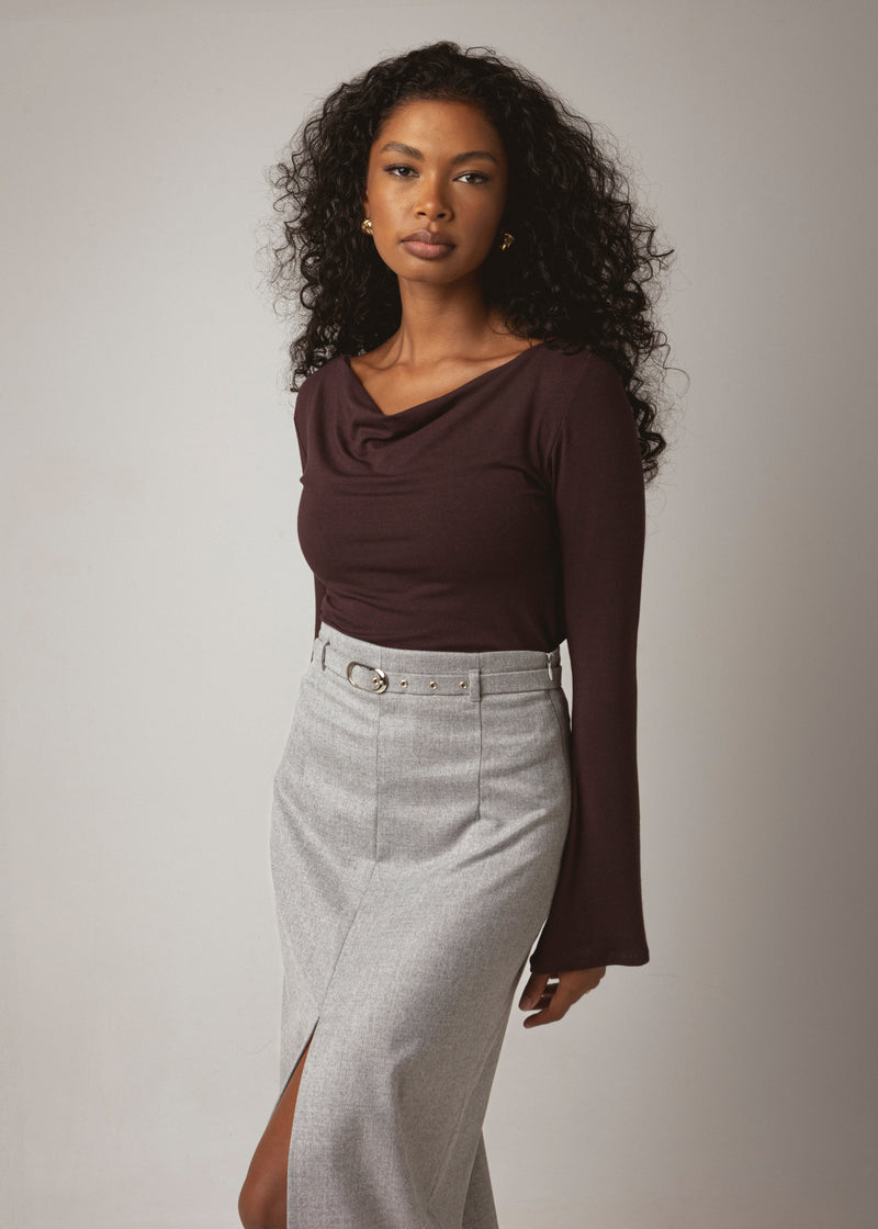 Jupe Gaia Pencil - Grey