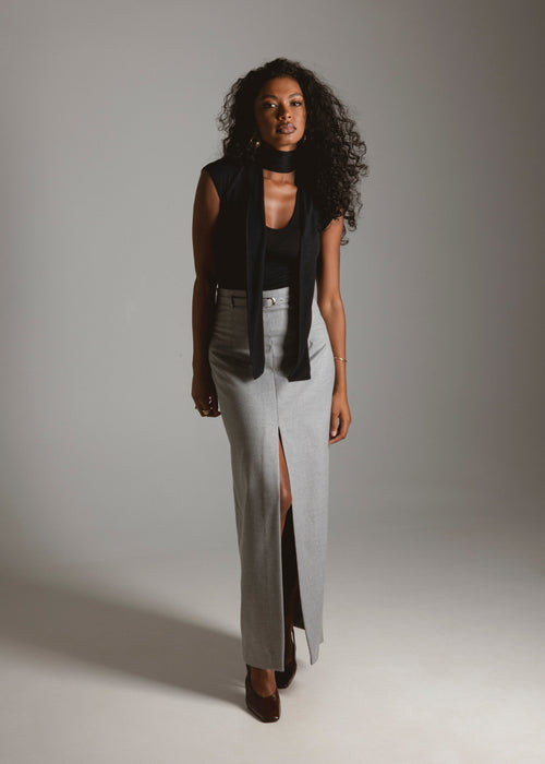 Jupe Gaia Pencil - Grey