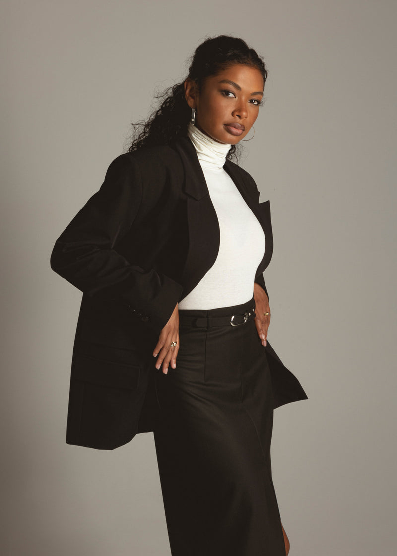 Body Belle Turtleneck - Off-White