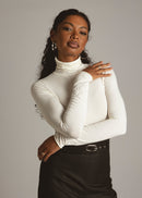 Body Belle Turtleneck - Off-White