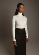 Body Belle Turtleneck - Off-White
