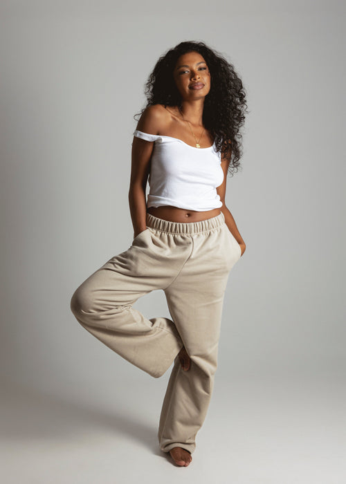 Pantalon Comfort Zone Tracksuit - Taupe