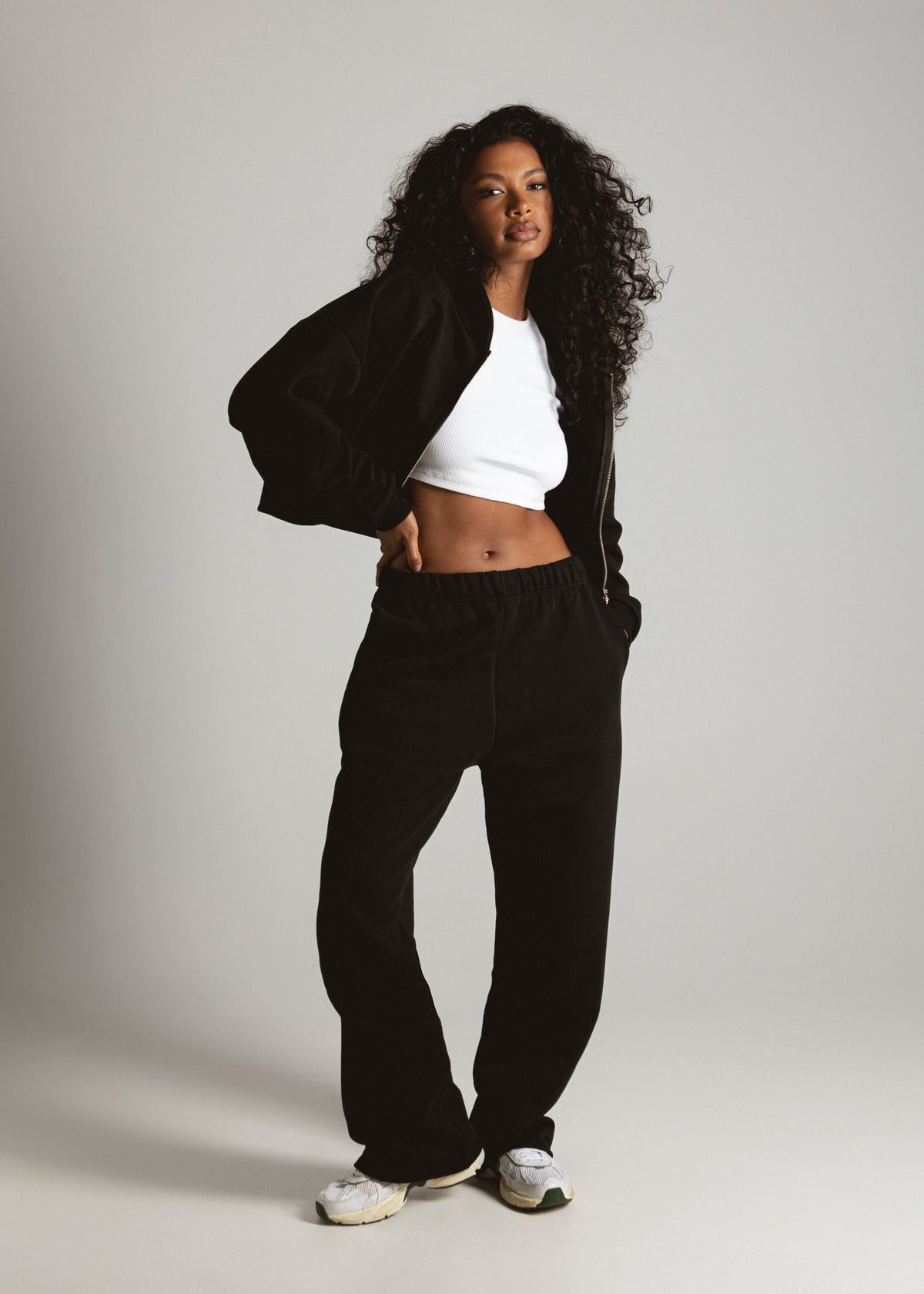 Comfort Zone Jogging Bottoms - Black