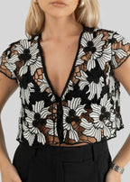 Top Liv Lace Sheer