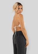 Top Aruba Backless - Cream
