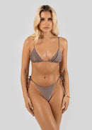 Bas De Bikini Terra Thong - Taupe