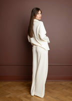 Waffle Loungewear Pyjama Set - Button Down