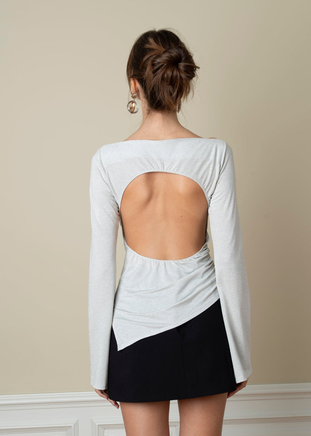 Top Steel Open Back