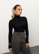 Body Belle Turtleneck - Black