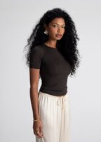 T-Shirt 90’S Fitted - Brown