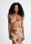 Top Perla Twisted Front