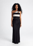 Top Francesca One-Shoulder Wool