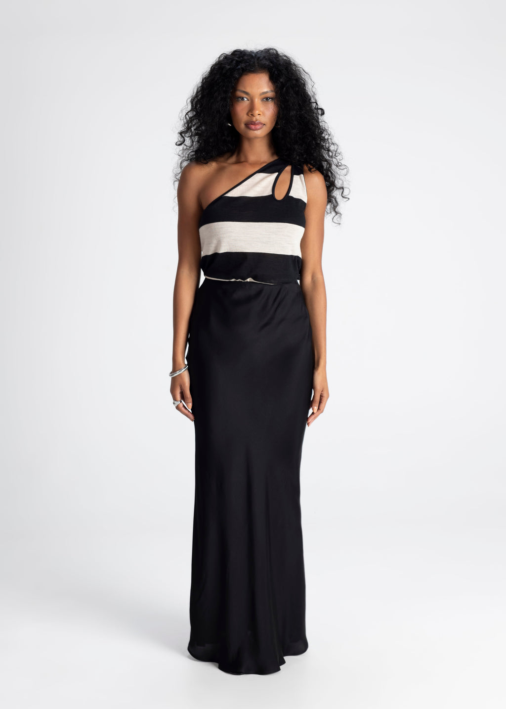 Francesca One-Shoulder Wool Top