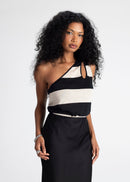 Top Francesca One-Shoulder Wool