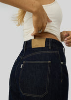 Knox Relaxed Straight Jeans - Dark Wash