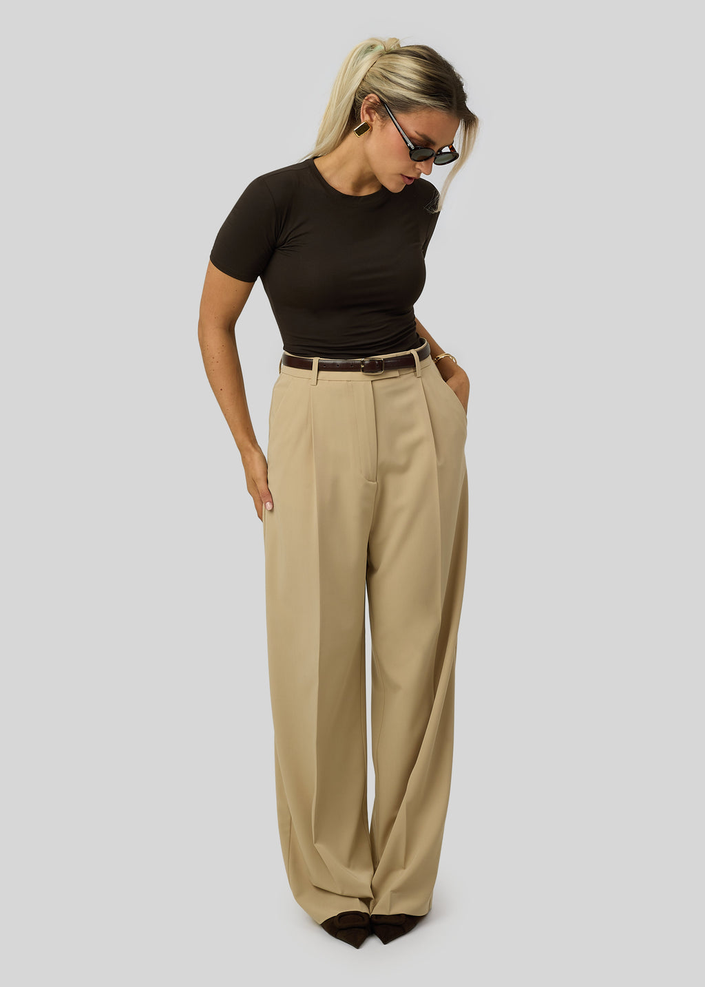 T-Shirt 90’S Fitted - Brown