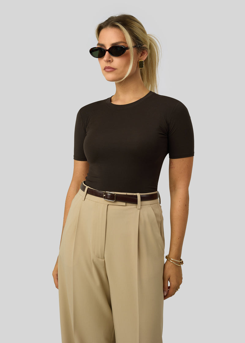 T-Shirt 90’S Fitted - Brown