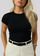 Top Ryder Baby Tee - Black