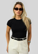 Top Ryder Baby Tee - Black