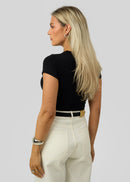 Top Ryder Baby Tee - Black