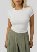 Top Ryder Baby Tee - White