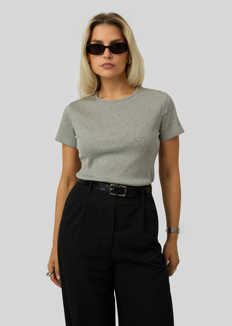 T-Shirt Classic Loose Ribbed