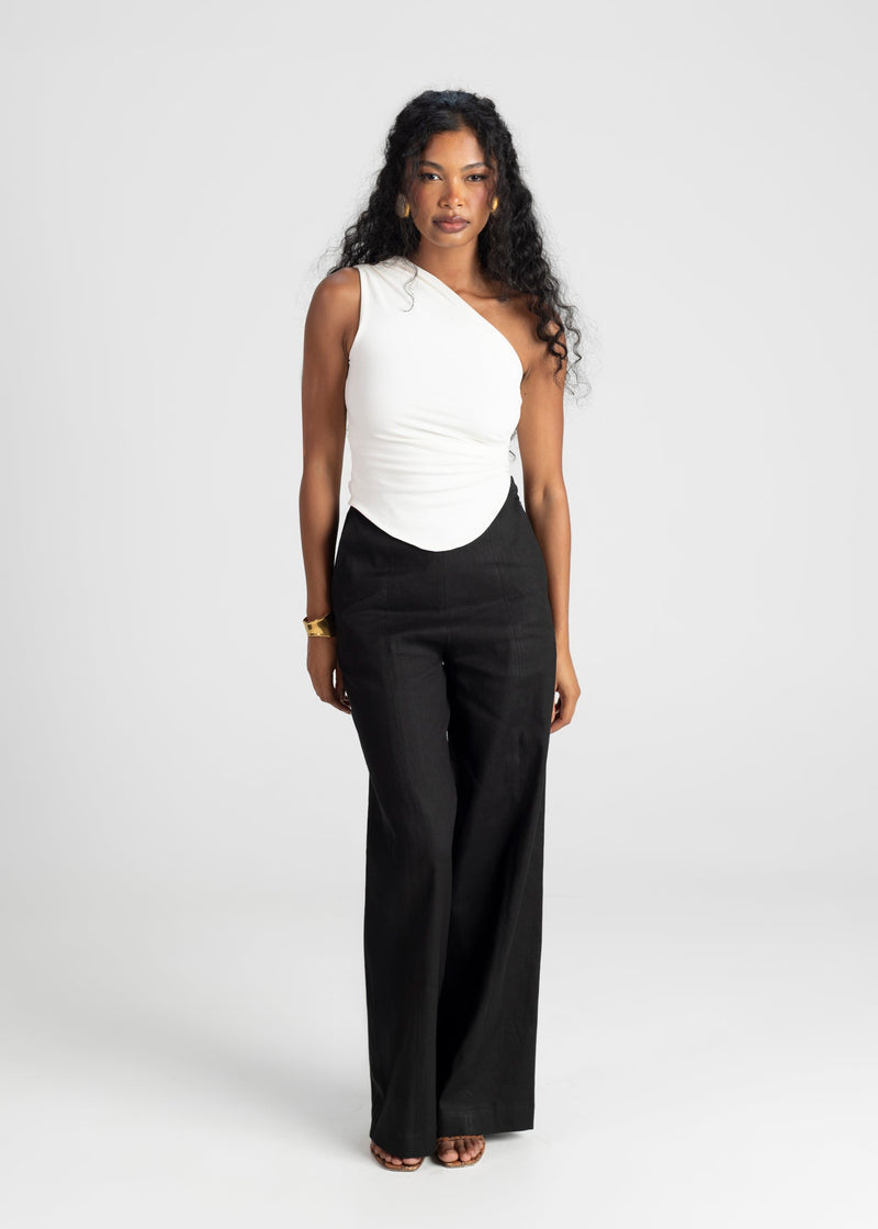 Top Anita One Shoulder - Off-White