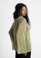 Blusa Haze transparente - Verde