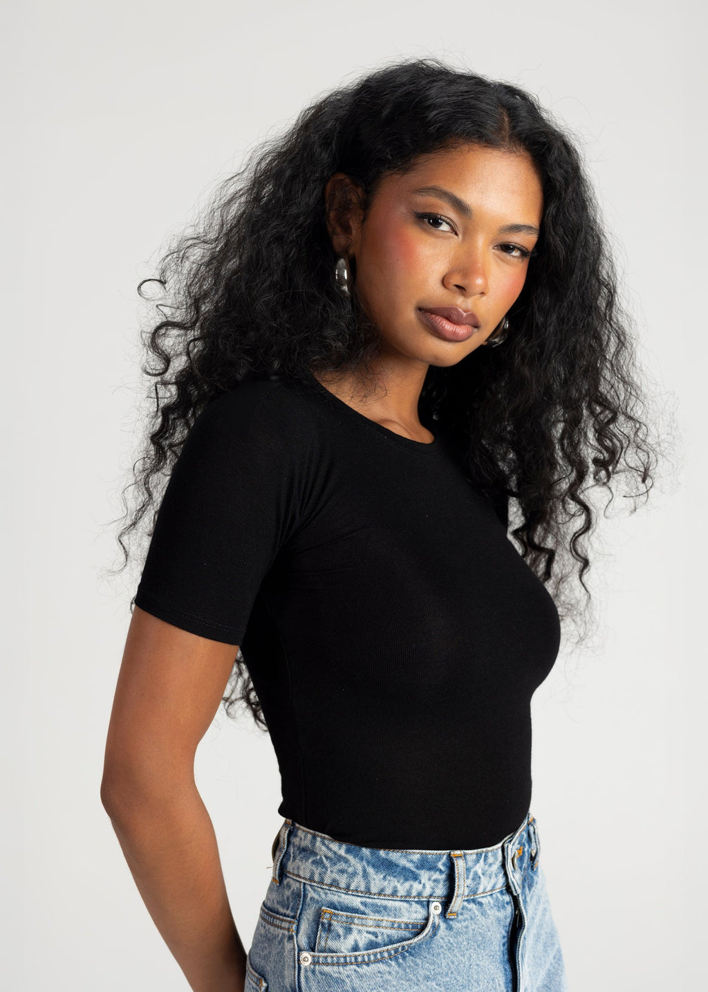 Camiseta 90’S Fitted - Negra