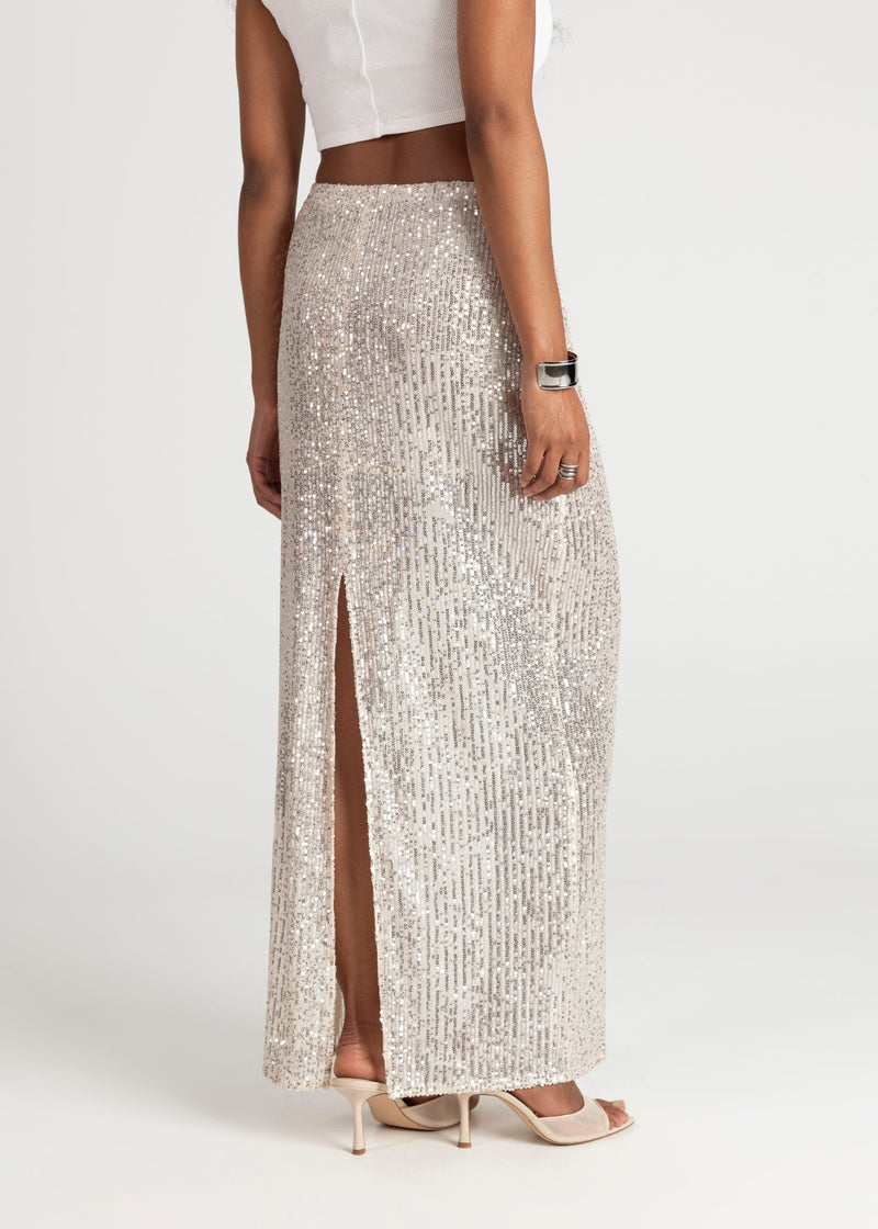 Jupe Estrella Sequins Maxi