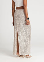 Estrella Sequin Maxi Skirt