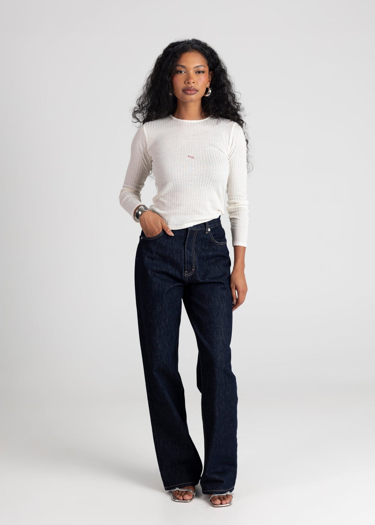 Cherry On Embroidered Jumper