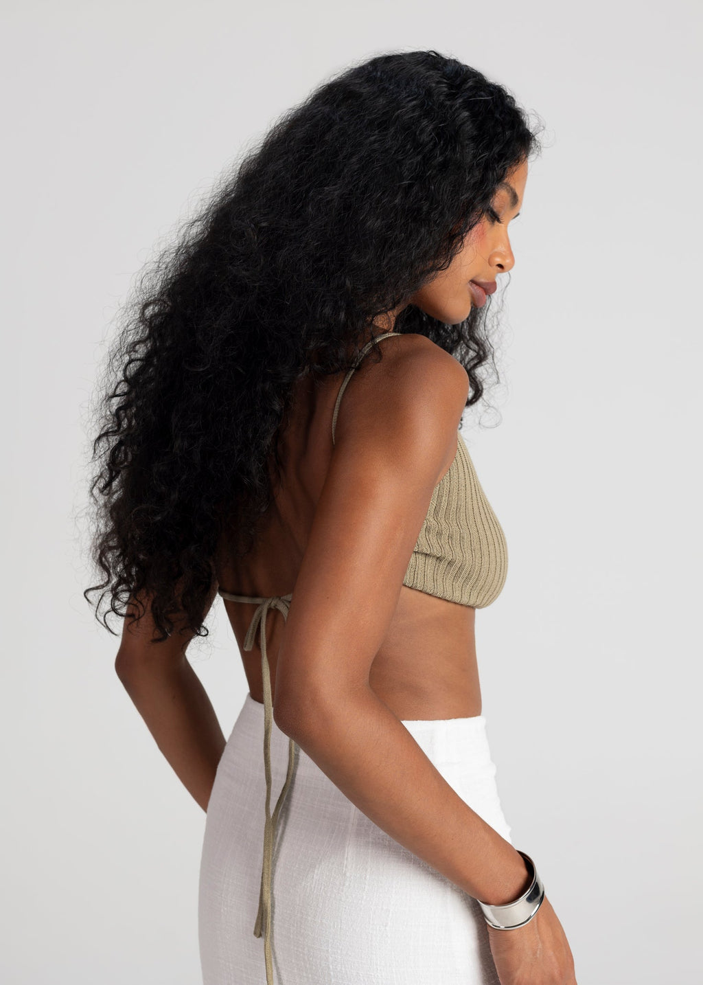 Top Aruba Backless - Green