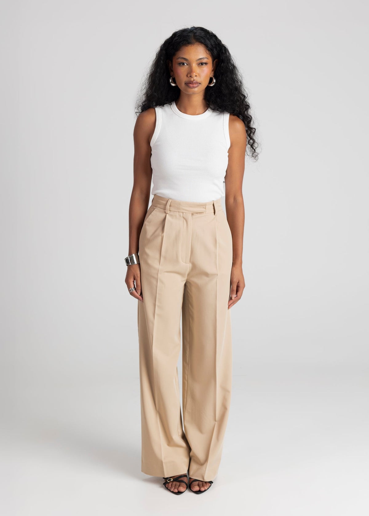 Pantalon Jagger Tailored - Beige