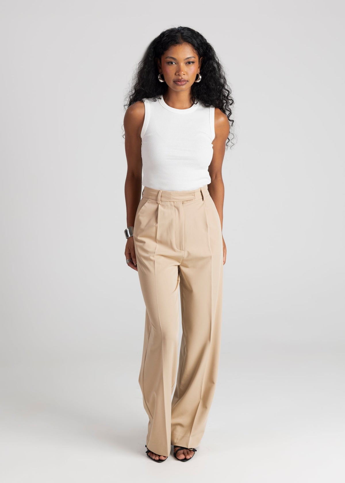Pantalon Jagger Tailored - Beige