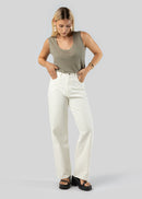 Top Linen Tank - Green