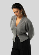 Blouse D'Arc Cardigan - Grey