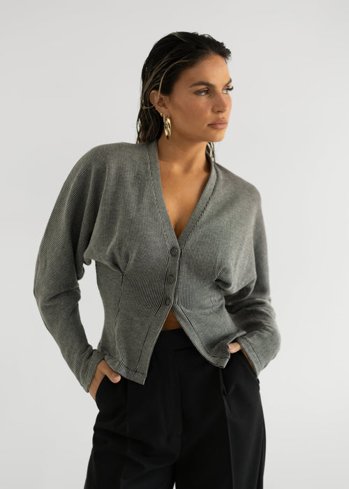 Blouse D'Arc Cardigan - Grey